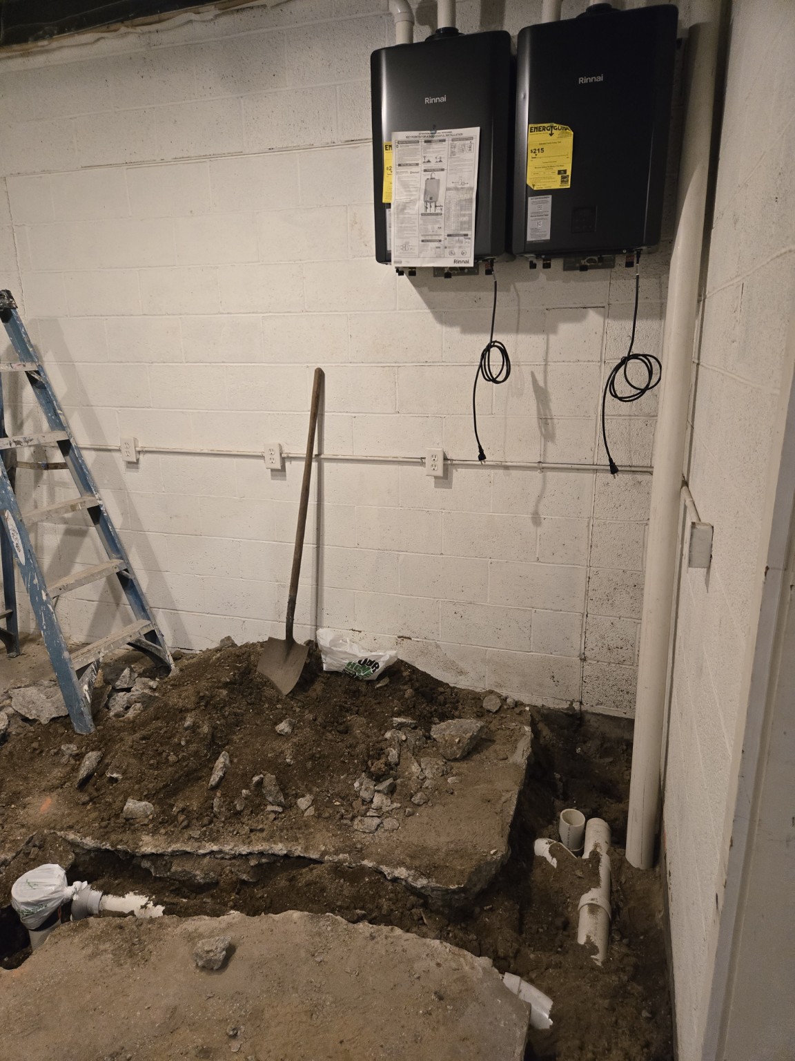 Tankless water heaters installed at Soulback